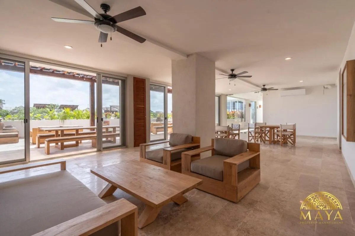 Apartment Nhoa 205C Lux 1Br Condo Pool View In Aldea Zama Tulum