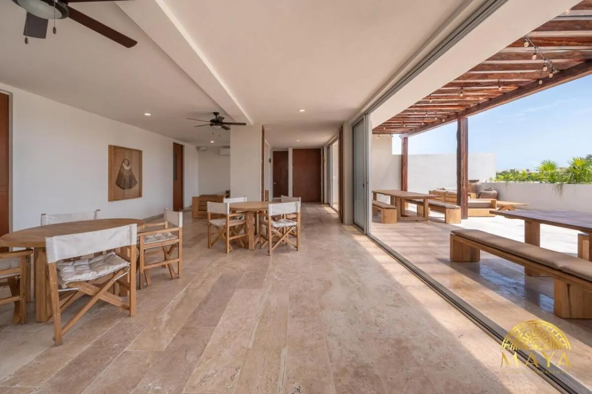 Nhoa 205C Lux 1Br Condo Pool View In Aldea Zama Tulum Apartment