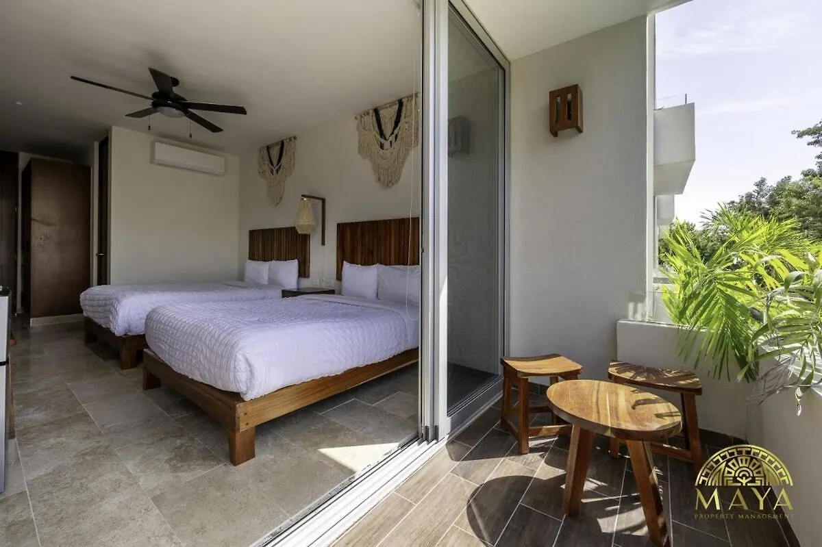 Apartment Nhoa 205C Lux 1Br Condo Pool View In Aldea Zama Tulum Mexico