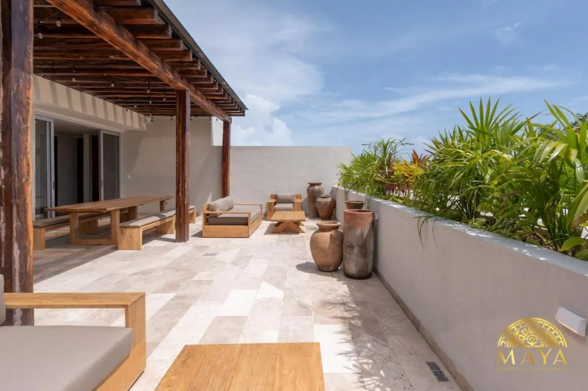 Nhoa 205C Lux 1Br Condo Pool View In Aldea Zama Tulum Pueblo